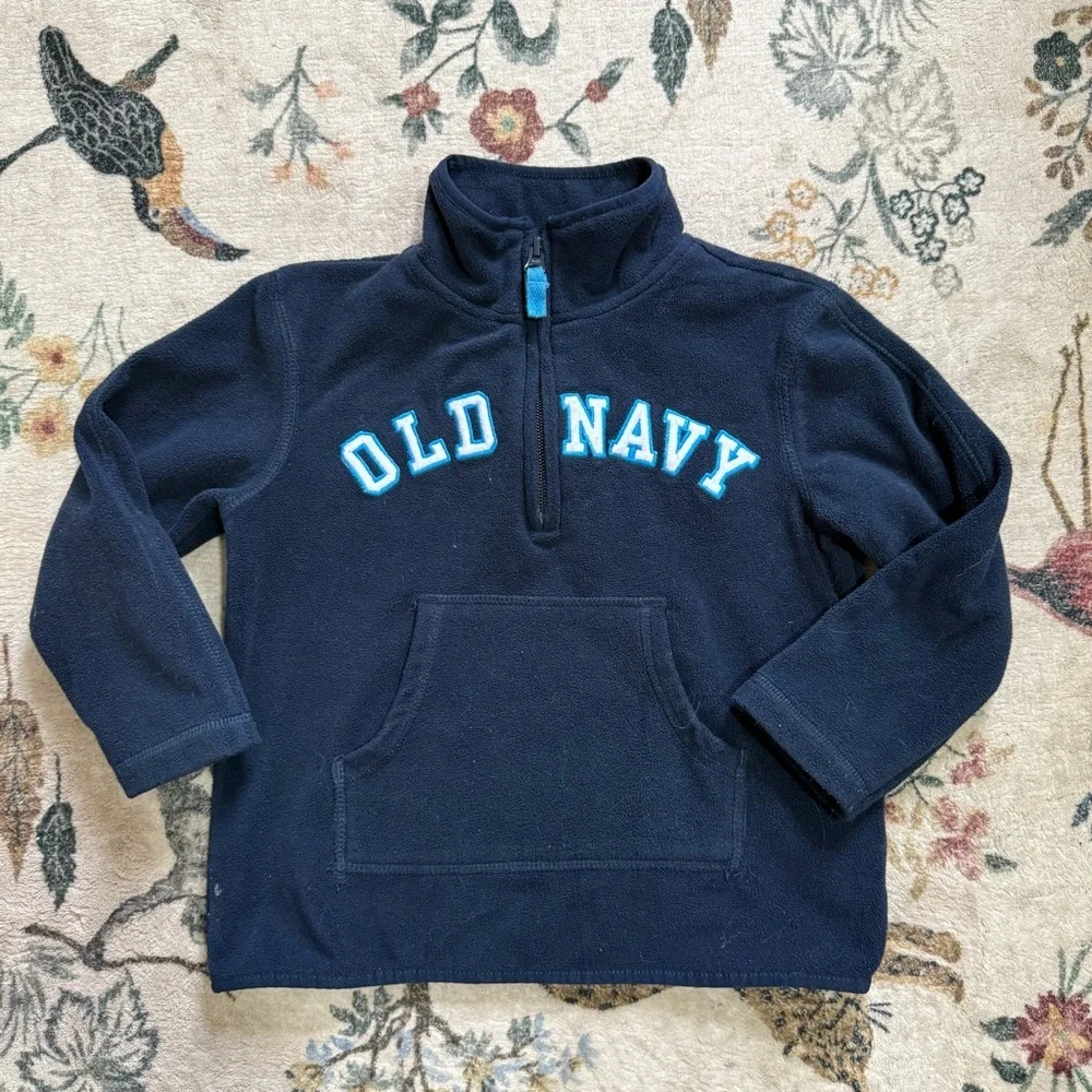 Old Navy Kids Dark Blue Fleece 4T